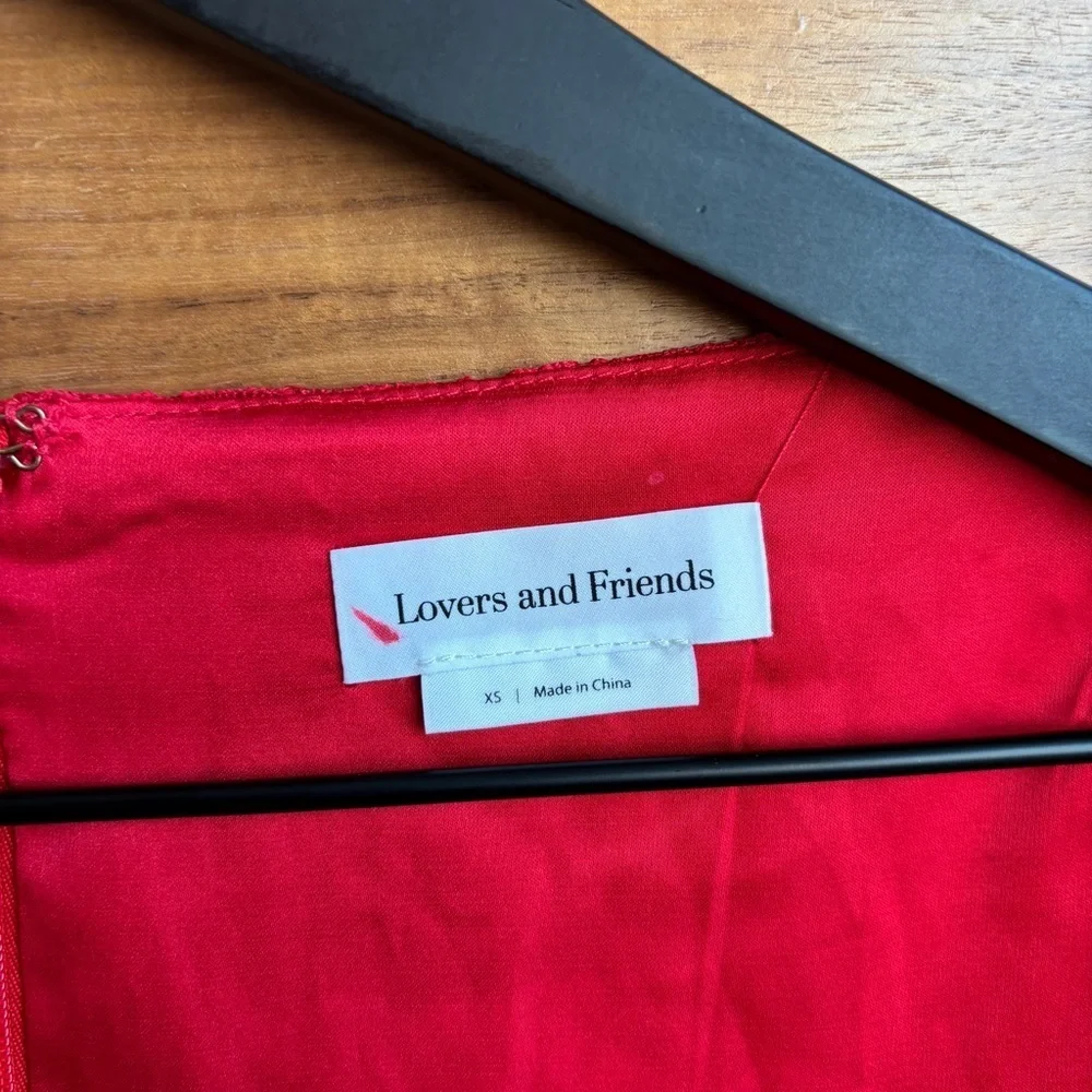 LOVERS & FRIENDS PHOEBE MINI DRESS, SIZE XS